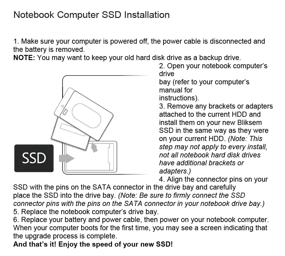 SomnAmbulist SSD 2.5 64GB 128GB 256GB 512GB for Laptop Desktop Solid State Drive Sata3 120GB 240GB 480GB