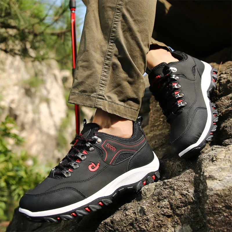 Men Shoes Leather Casual Shoes For Men Sneakers Spring Autumn Winter Shoes For Male Tennis Lightweight Walking Shoes - Belvar
