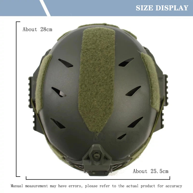 tactical helmet Airsoft system new perforated air gun breathable and comfortable outdoor hunting CS game protective helmet