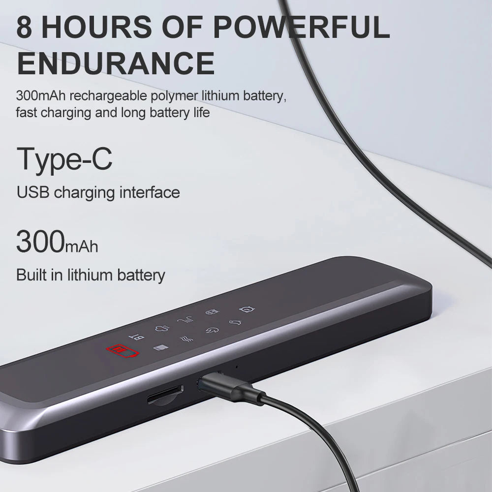 Under Pillow Speaker Bluetooth Mini Bone Conduction Sound Box Wireless Stereo Bass Soundbar Improve Sleep White Noise Speaker