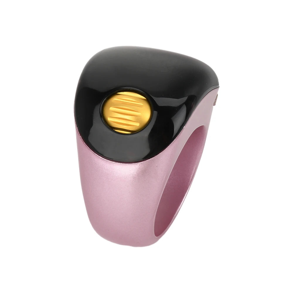 18/20/22mm Hand Press Electronic Digital Counting Counter Ethnic Style Portable Points Rechargeable Ring Ring Idea Tally Counter