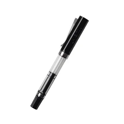Student Practise Calligraphy Plastic Transparent Fountain Pen F Nib 0.5mm Hooded Nib 0.38mm Color Ink Pens School Supplies