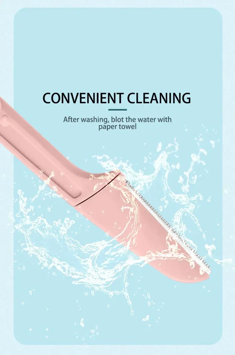 1/3pc Safe Folding Ladies Face Shaver Eyebrow Trimmer Blade Anti-Scratch Razor Makeup Tools Eyebrow Trimmer Face Razor for Women