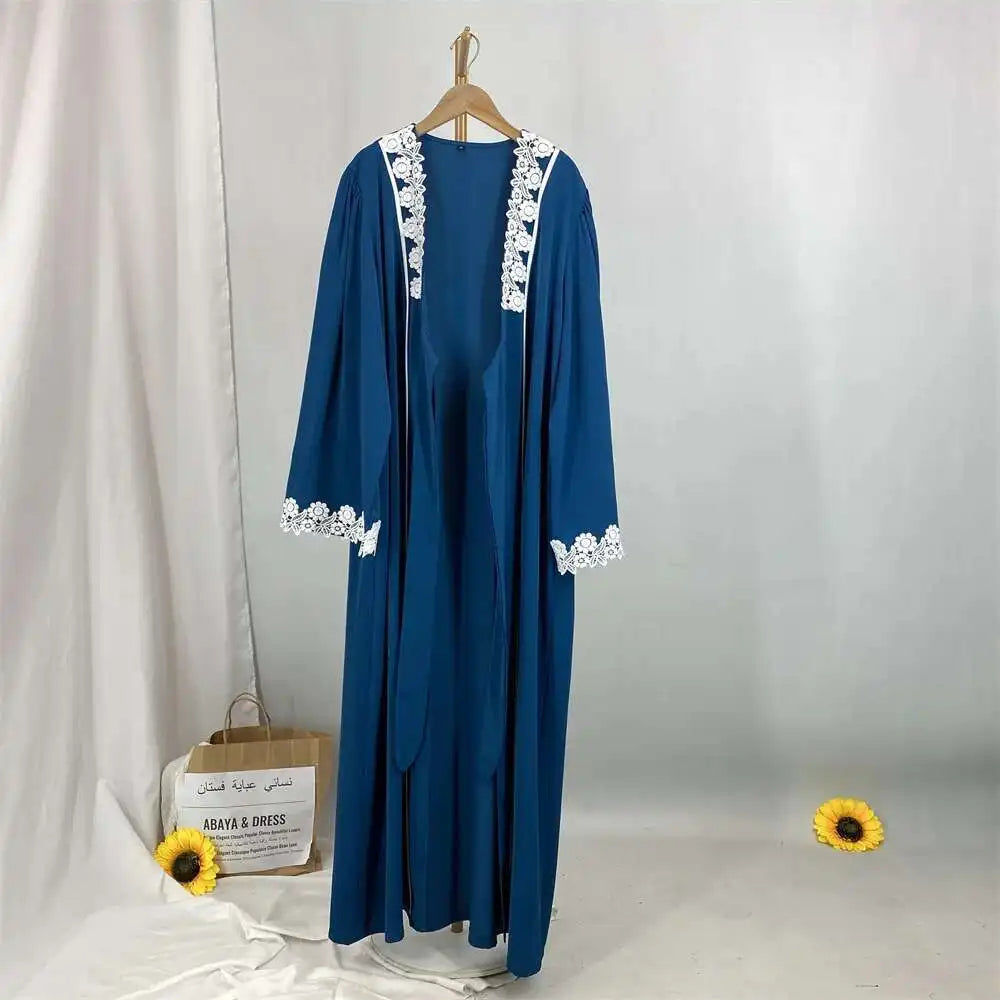 2025 Luxury Dubai Abaya Dress for Muslim Women Ramadan Eid Nida Arabia Holiday dress Jalabiya Clothing Islamic Modest Long Robe