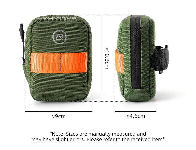 ROCKBROS Mini Bicycle Tail Bag Lightweight Portable Bike Storage Bag Small Tools Bag Road Bike Fashion Beautiful Bicycle Bags ﻿