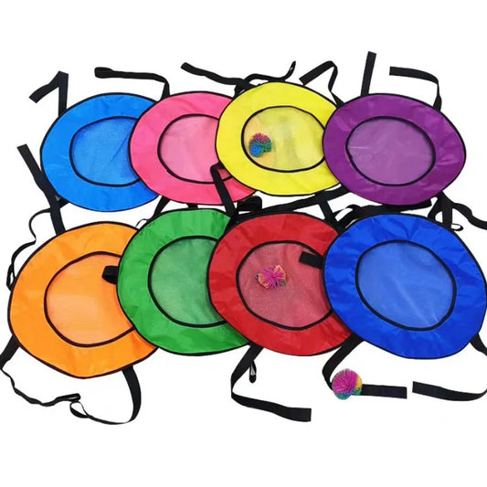 Toss And Catch Ball Game Two Player Interactive Fun Outdoor Games For Kids Sensory Integration Toys Juegos Exterior Para Fiestas