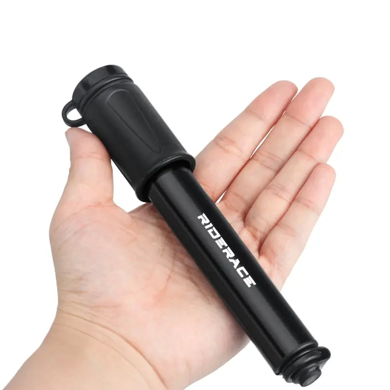 RIDERACE Bike Pump Portable Mini Cycling Hand Air Pump High Pressure Ball MTB Road Bicycle Tire Inflator Schrader Presta Valve