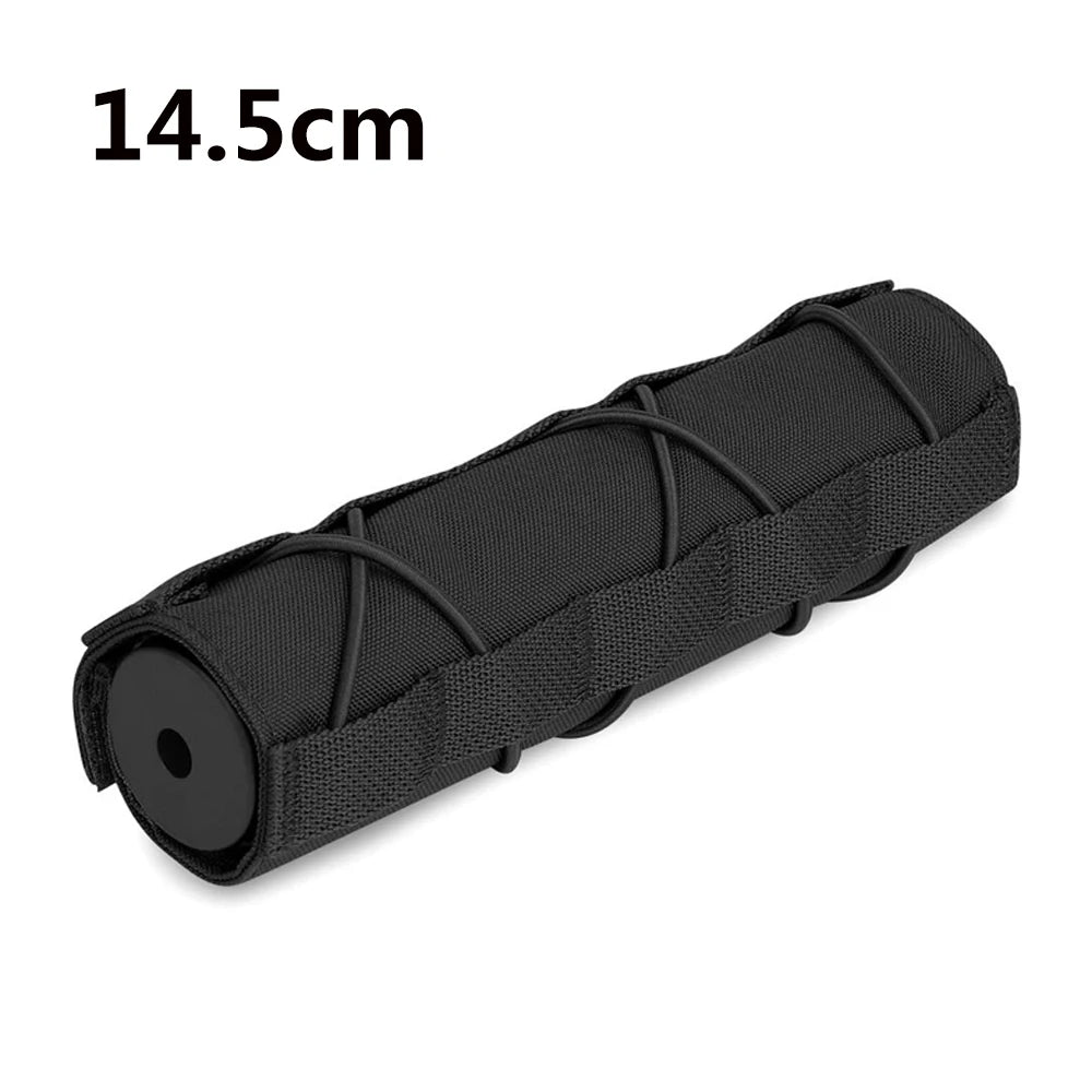 22/18/14.5cm Tactical Airsoft Suppressor Cover Airsoft Barrel Protector Cover Case Rifle Accessories for Hunting Shooting