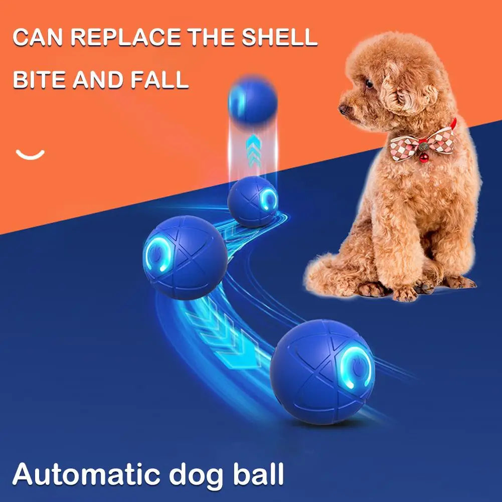 1pc Dog Ball Automatic Bouncing Ball for Dogs Puppy Essentials Vibrating Dog Ball Dog Birthday Interactive Dog Toys ﻿