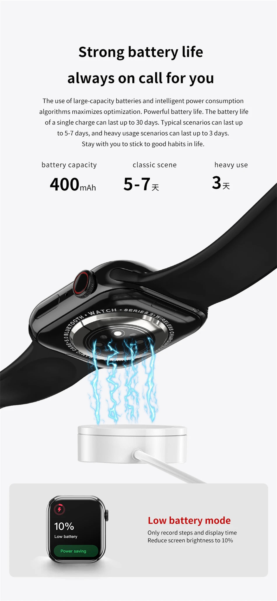 Watch 9 GPS Track Smart Watch Men Woman Heart rate Body temperature Bluetooth Call Waterproof Sports Smart Watch For Android iOS