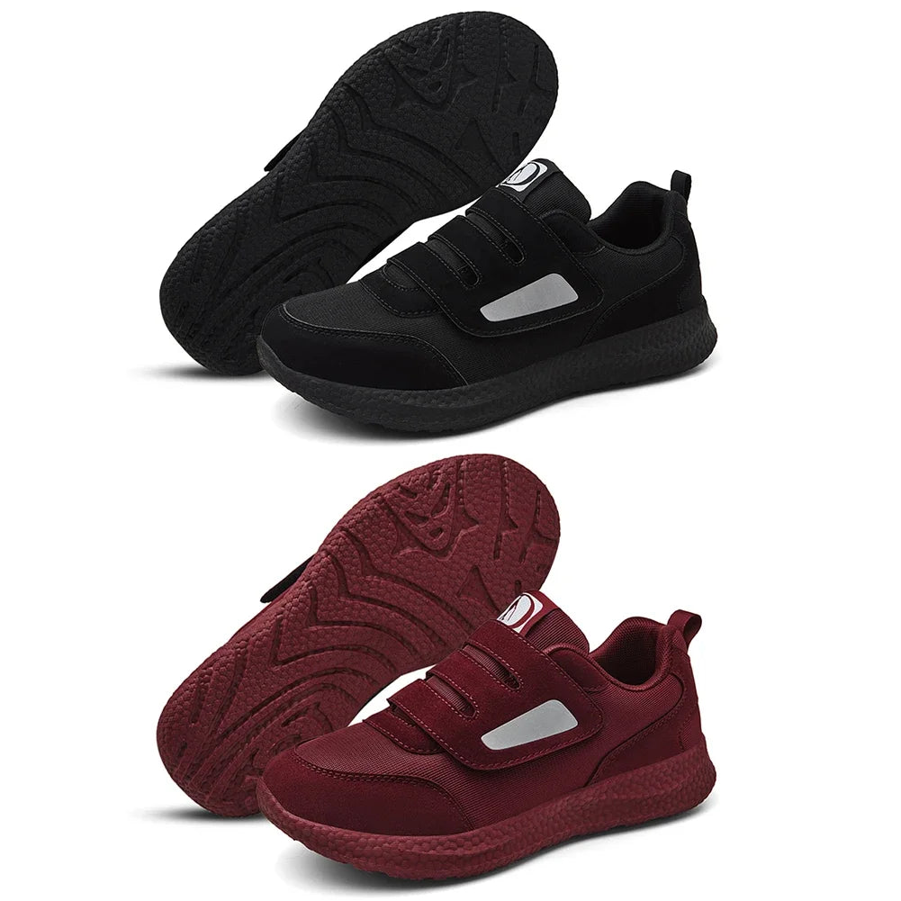 2025 Diabetic Shoes Slip-On Orthopedic Shoes Non-Slip Lightweight Edema Sneakers Hook and Loop Sneakers for Plantar Fasciitis