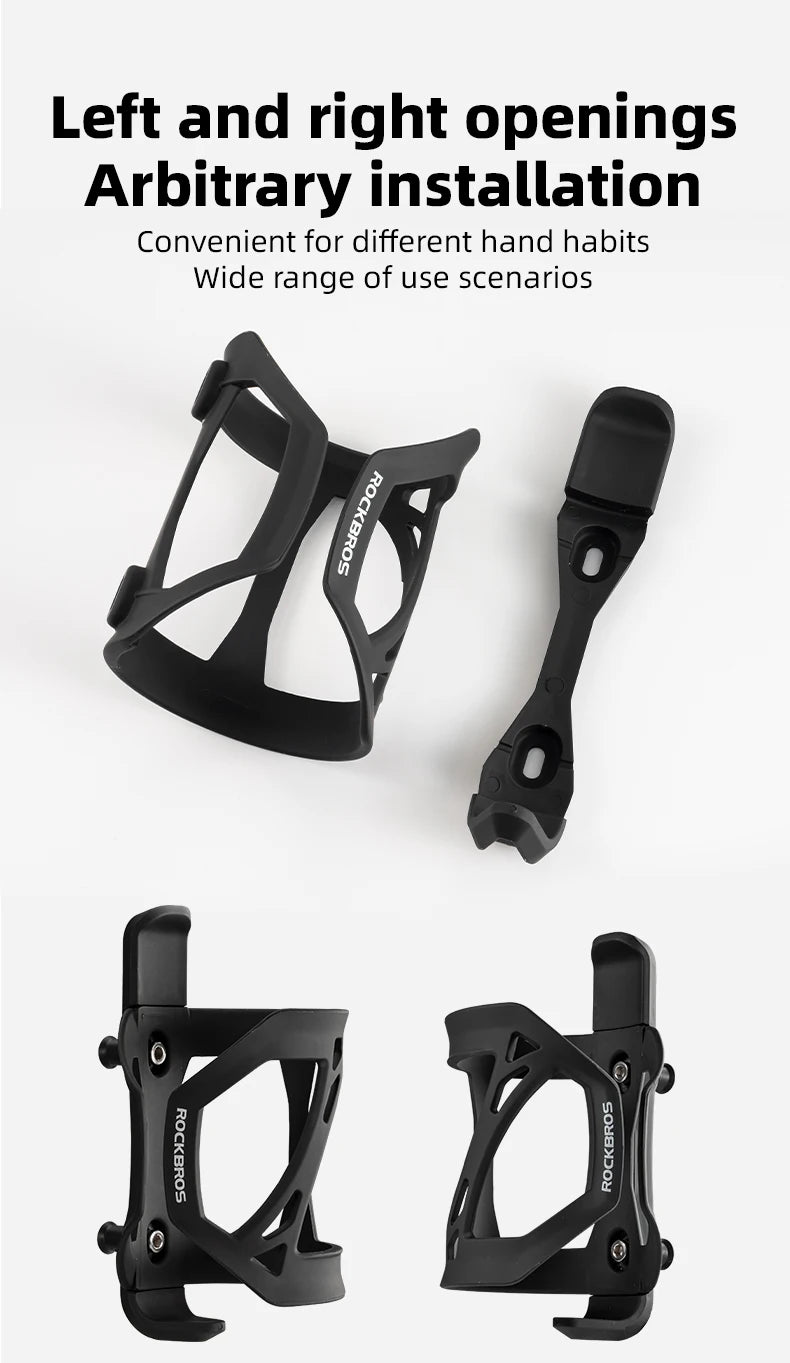 ROCKBROS Water Bottle Cage MTB Mountain Bike Bottle Holder Cycling Drink Cup Ultralight ABS+PC For Road Cycling Accessories