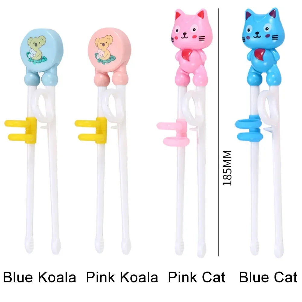 1pcs Cute Cat Kids Chopsticks Toddler for Kids Learning Training Chopsticks Aids Sushi Chopsticks Learner Helper Kids Favors
