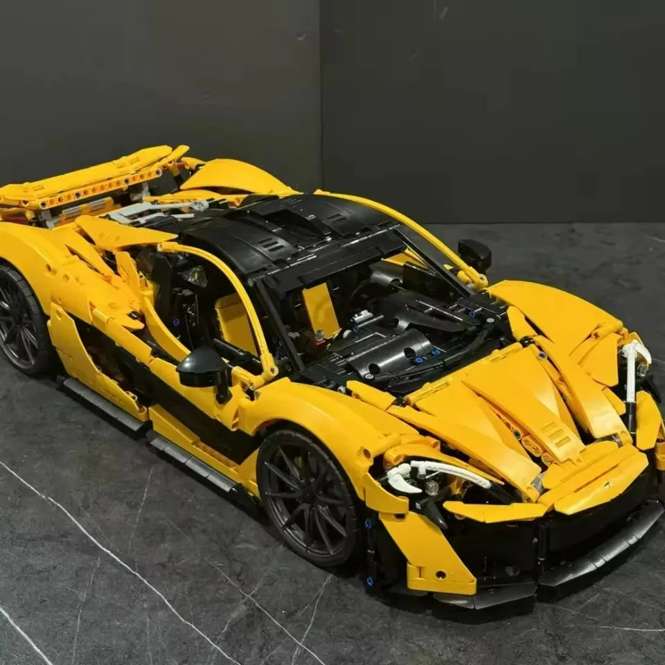 2025Hot3893Pcs Technical  P1 Super Racing Car Building Blocks Model Super Sports Cars Bricks Toys for Boys Gifts