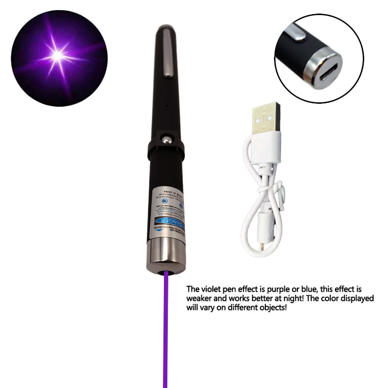 2-in-1 Mini Laser Pointer, LED Pet Training Flashlight, Scratching Toys for Pets and Cats, Christmas Gifts