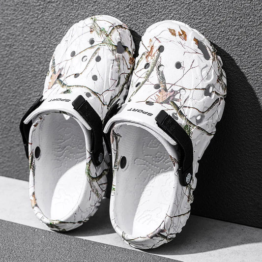 Men Slippers High Quality Classic Outdoor Anti-Slip Garden Shoes Lightweight Fashion Casual Sandals Sandals for Men Platform - Belvar