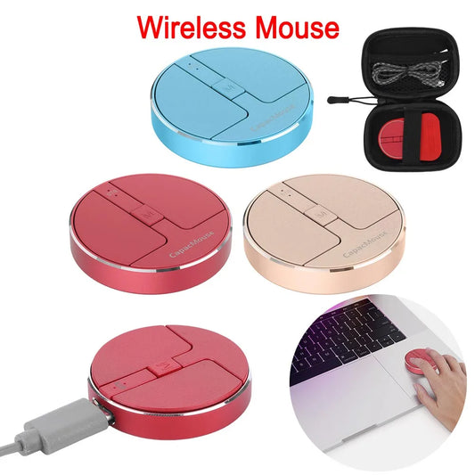2400DPI Wireless Bluetooth Mouse 3 Mode BT 5.2/2.4G/USB Portable Magic Silent Ergonomic Mice For PC Laptop Office Gaming Mouse