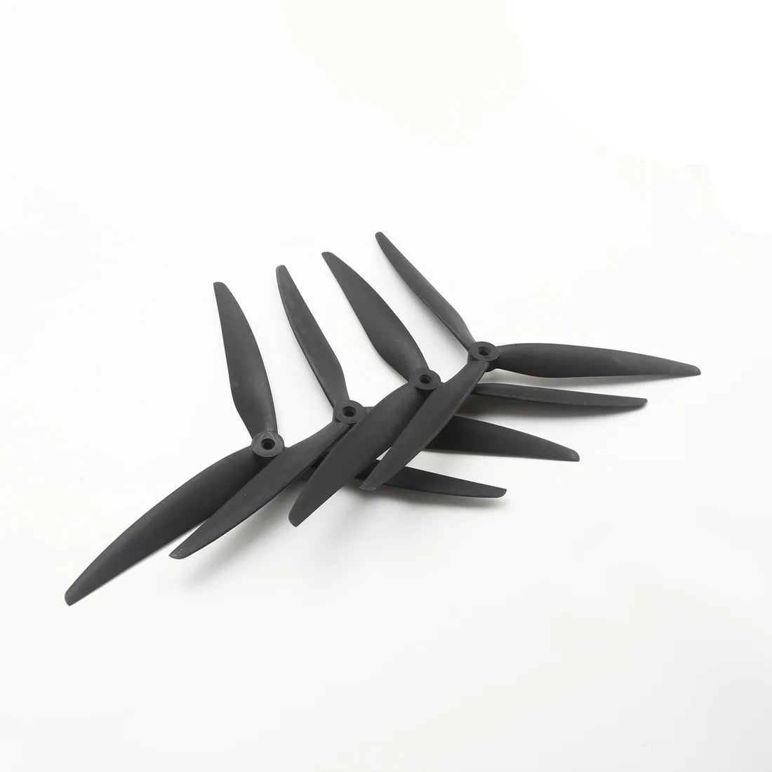 2pcs  10X5X3 9X5X3 10X4.5X3 1050 1045 9050 10inch 9inch 3 blades Black Carbon Reinforced Nylon Propeller for Rc FPV Drone