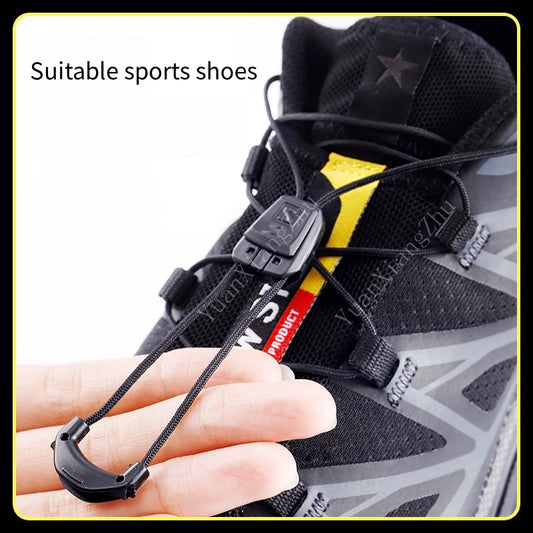 New No tie Shoe laces Round Tennis Laces Without ties Adult Kids Quality Running Sneakers Shoelaces Black White Shoes Accesories - Belvar