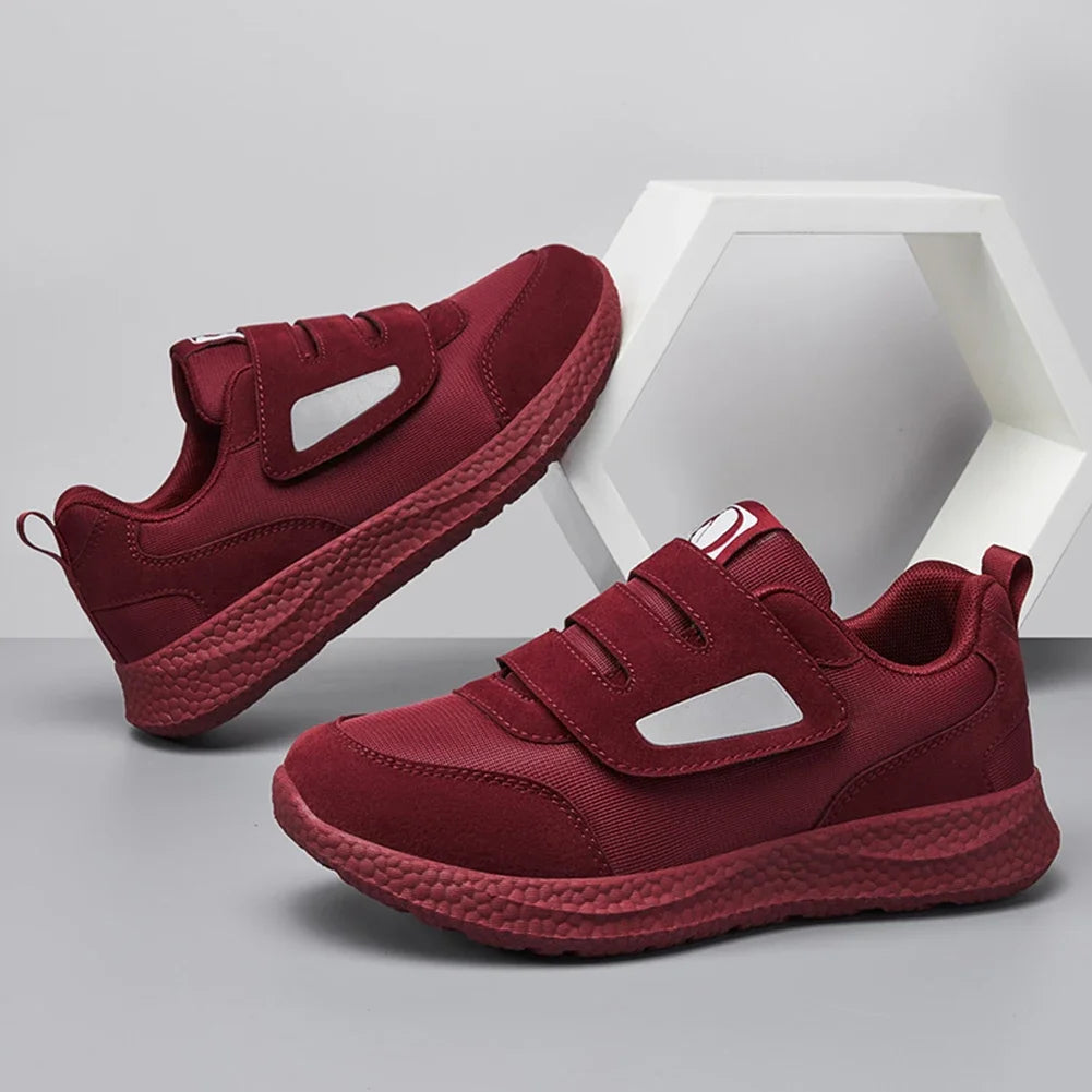 2025 Diabetic Shoes Slip-On Orthopedic Shoes Non-Slip Lightweight Edema Sneakers Hook and Loop Sneakers for Plantar Fasciitis