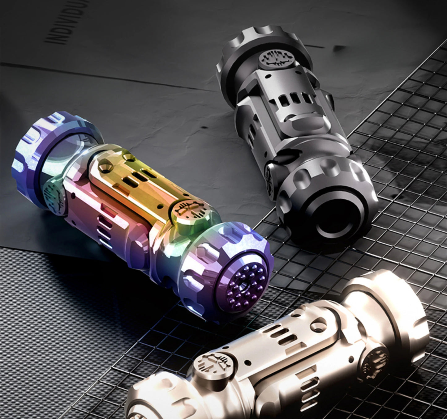 Stun Grenades Pistol Guns Novelties Sensory Metal Toy Creative Cool Things Punnk Mechanical Relieve Stress Relief Adults toys