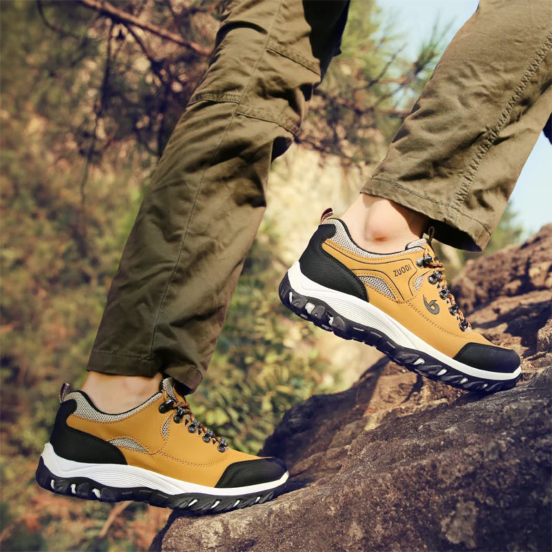 Men Shoes Leather Casual Shoes For Men Sneakers Spring Autumn Winter Shoes For Male Tennis Lightweight Walking Shoes - Belvar
