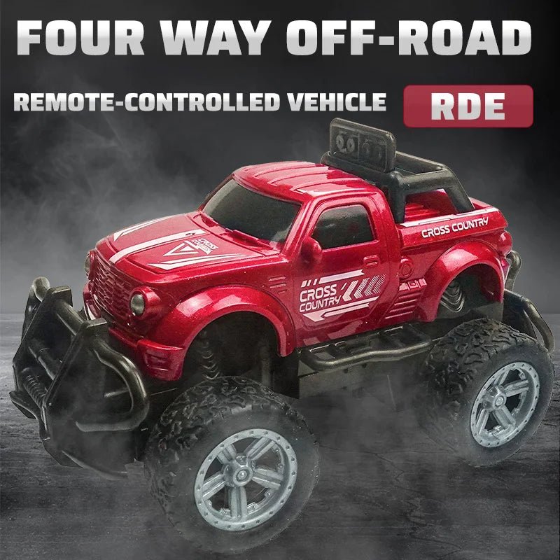 Remote controlled off-road toy car rechargeable four-wheel drive alloy climbing car high-speed remote control car