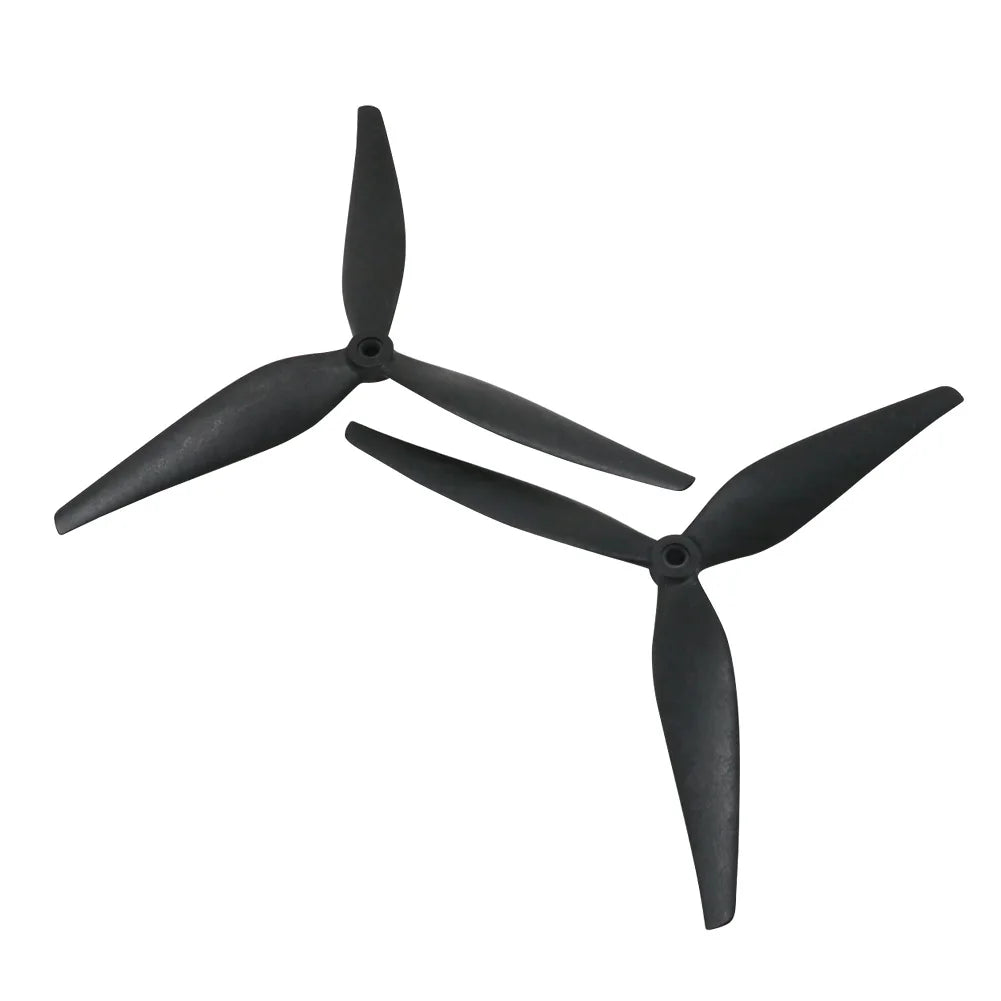 2pair HQProp 10X5X3 9X5X3 10X4.5X3 1050 1045 9050 10inch 9inch 3 blades Black Carbon Reinforced Nylon Propeller for Rc FPV Drone