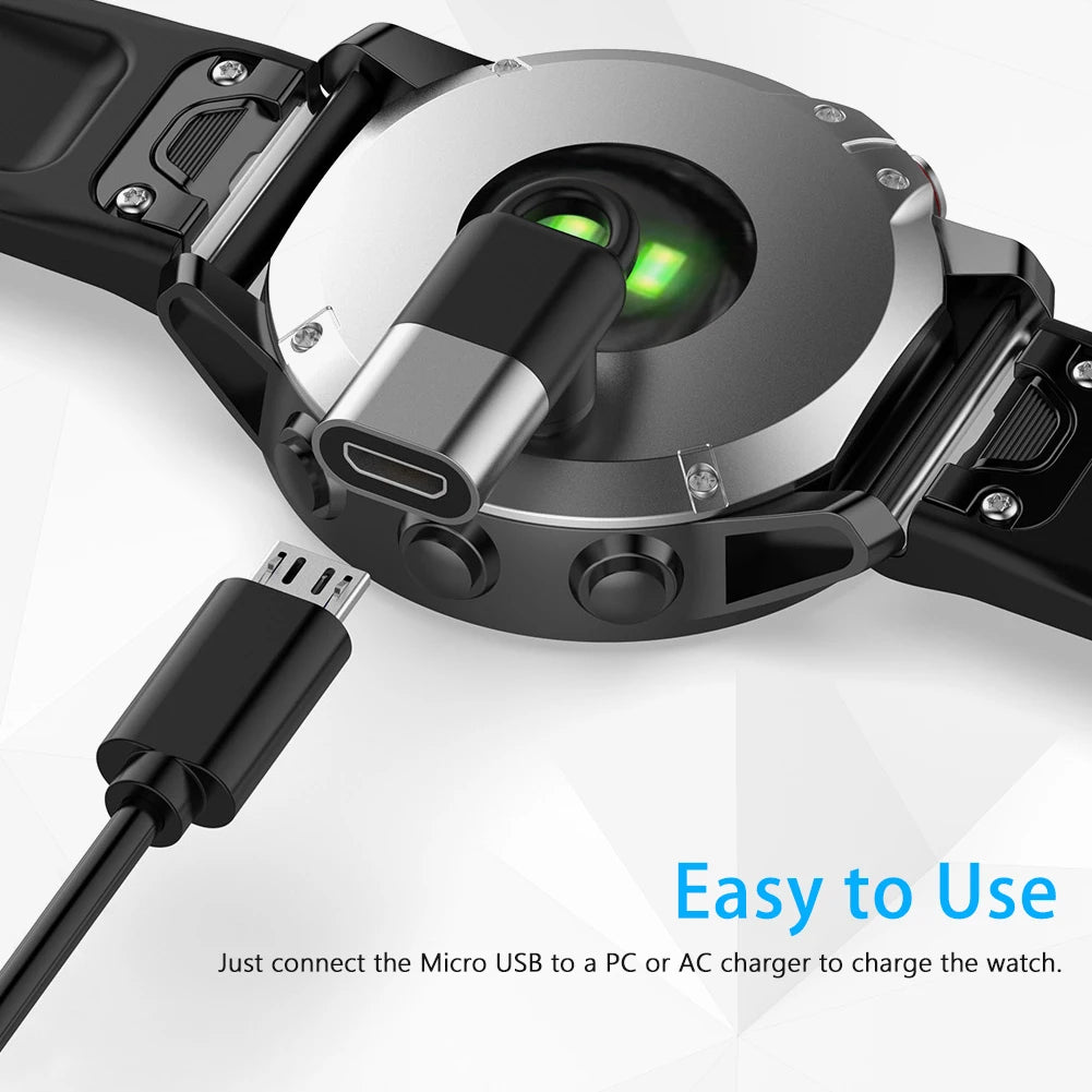 Smart Watch Charging Converter for Garmin Forerunner 945/935/245/245M/45/45S/645/645M Charger Adapter