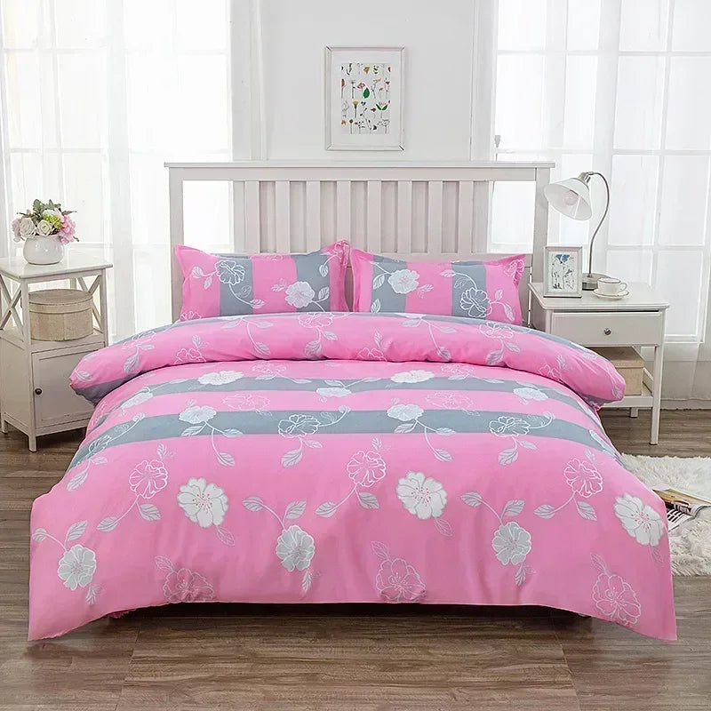1pcs Geometric Pattern Bedding Fashion Printed Quilt Cover Multi Size Bed Sheets Soft Breathable Duvet Covers 이불커버