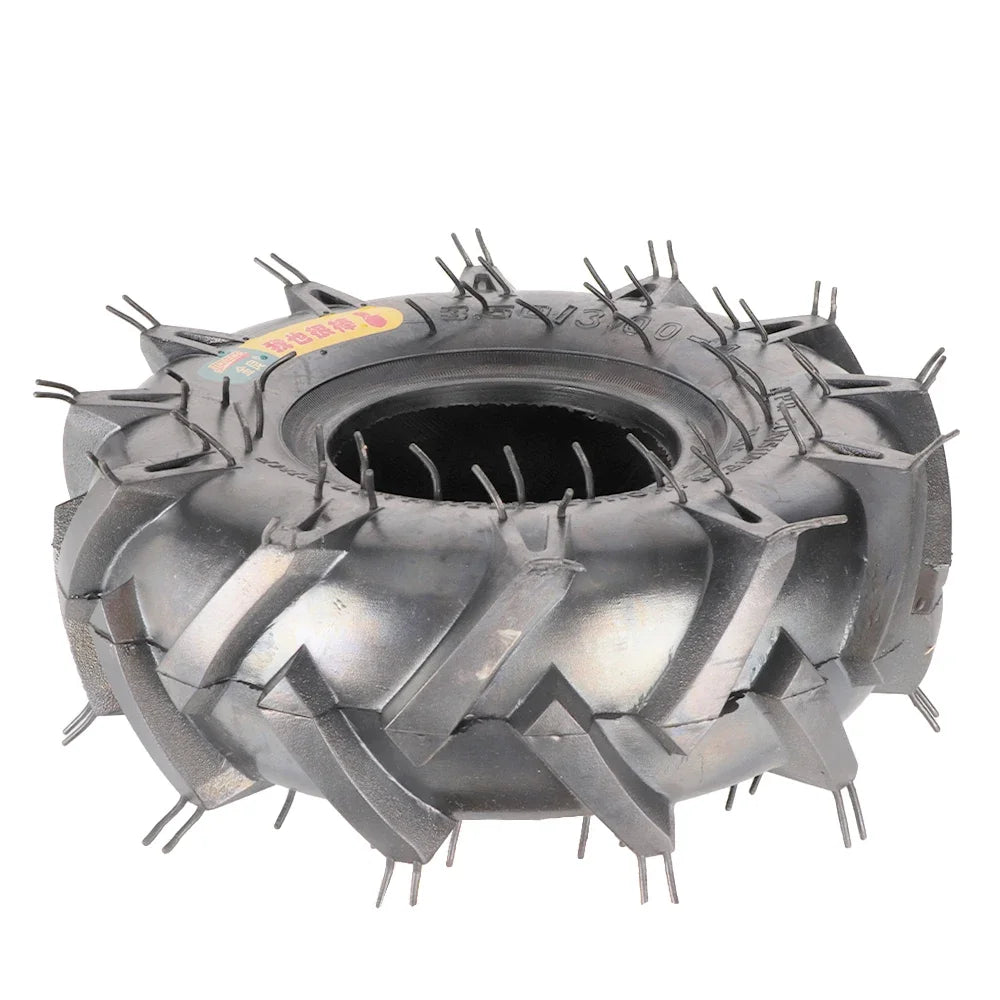 3.50/3.00-4 inches Inner Tyre & Outer Tyre Thickened Rubber Wear Resistant for Lawn Mowers Hand Trucks ATV Quad Bike Moto Parts