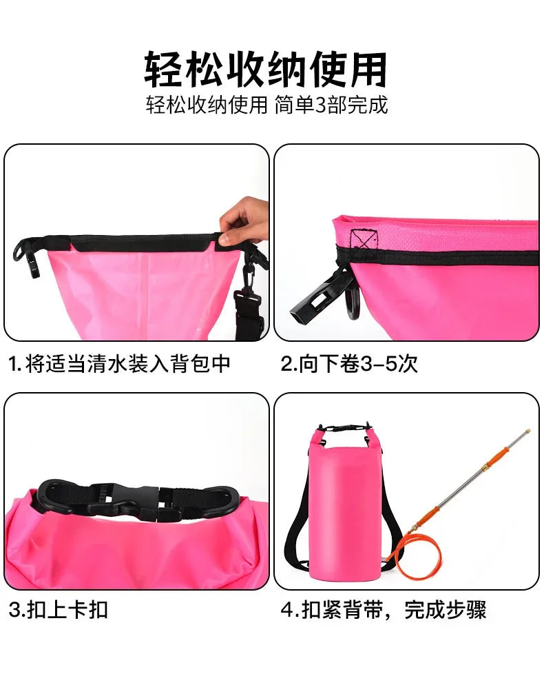 15L water gun for drifting and water fighting, high-pressure pumping and long-range shooting outdoor play equipment in summer