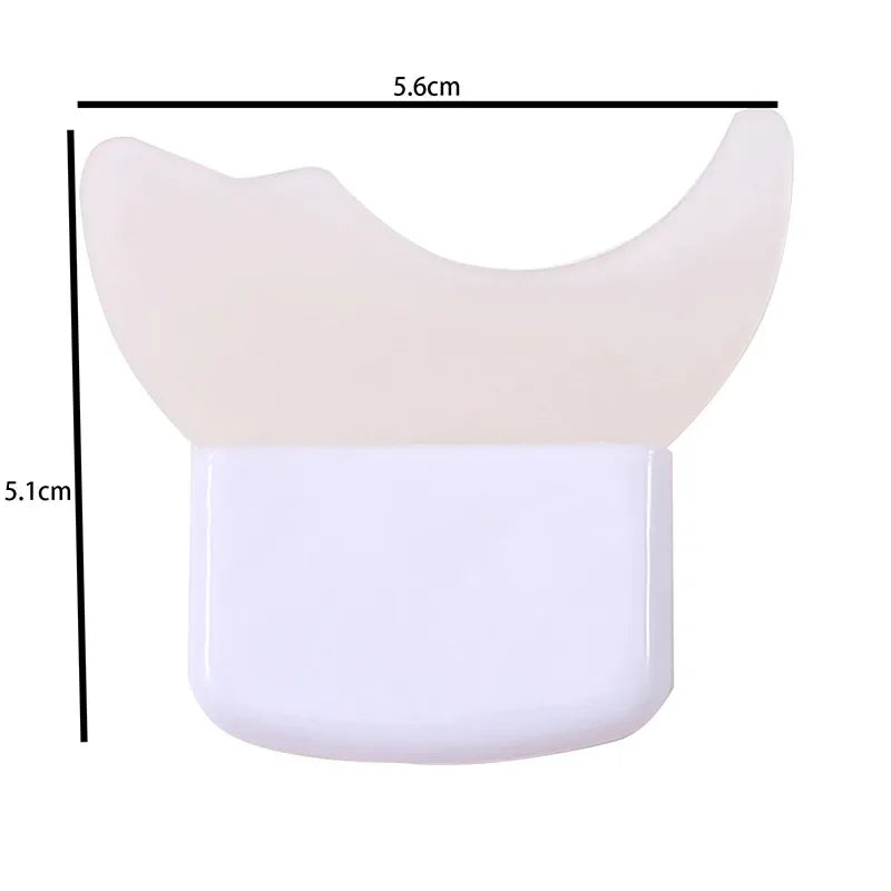 wholesale Multi-functional Eyeliner Stencil Wing Tips Silicone Eyeliner Aid Drawing Lipstick Wearing Aid Reusable Makeup Tools