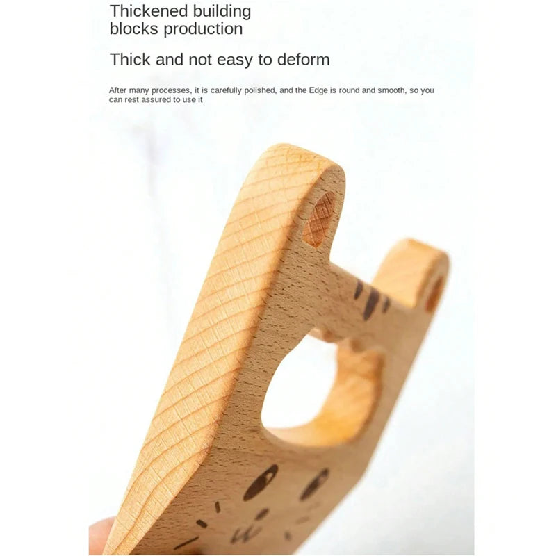 Wooden Kids Knife Cooking Toys Simulation Knives Cutting Fruit Vegetable Children Kitchen Pretend Play Toy Montessori Education