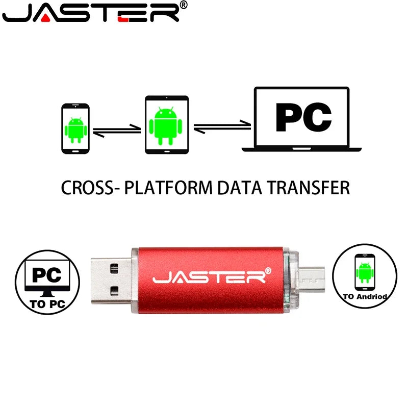 3 In 1 USB Flash Drives 64GB Free TYPE-C Adapters Gifts Pen drive 32GB Black OTG Memory Stick 16GB Key Chain Pendrive 8GB U Disk