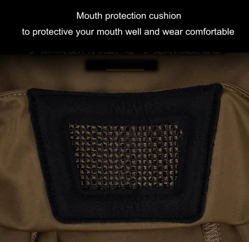 Tactical Knight Mask Outdoor Breathable Elastic Soft Mask Shooting Airsoft Free Ears Face Protective Airsoft Combat Headgear