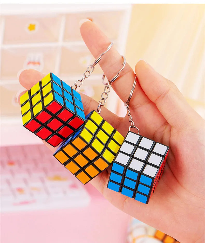 12Pcs 3cm Mini Magic Cube Children Educational Toys Kindergarten Prize Kids Birthday Party Favors Goodie Bag Pinata Fillers