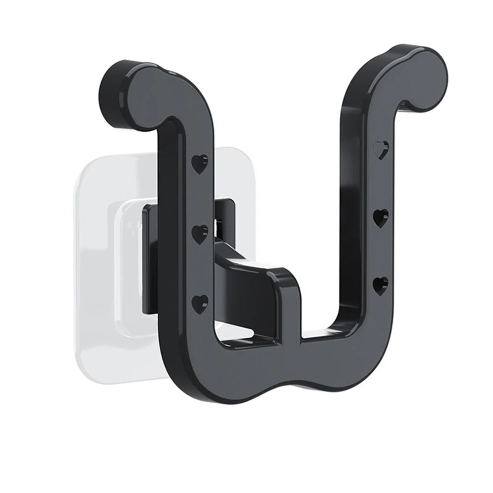 U-shaped Slipper Rack Wall Mounted Perforated Toilet Drainage Storage Rack Bathroom Wall Storage Sandal Rack Bathroom