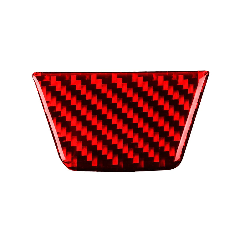 Real Carbon Fiber for Chevrolet Camaro 2017-2022 Accessories Interior Car Steering Wheel Panel Chin Cover Decorative Stickers