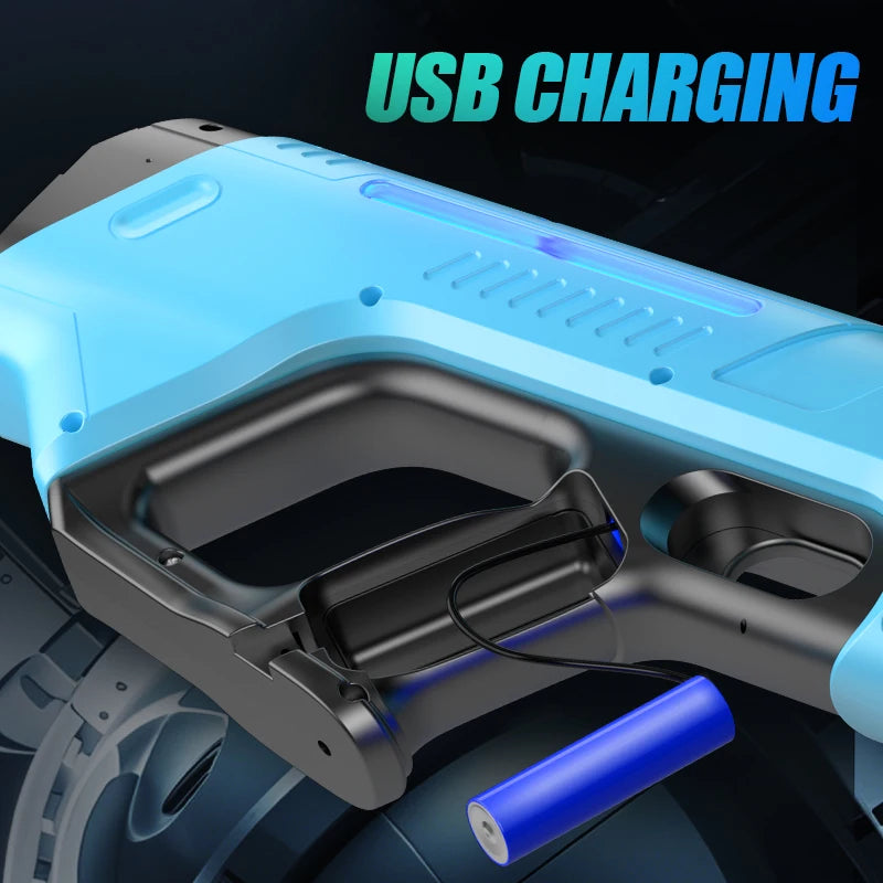 The Bestselling Children's Toy Electric Water Gun Can Spray Water Continuously Automatically Suck Up Water And Has a Long Range