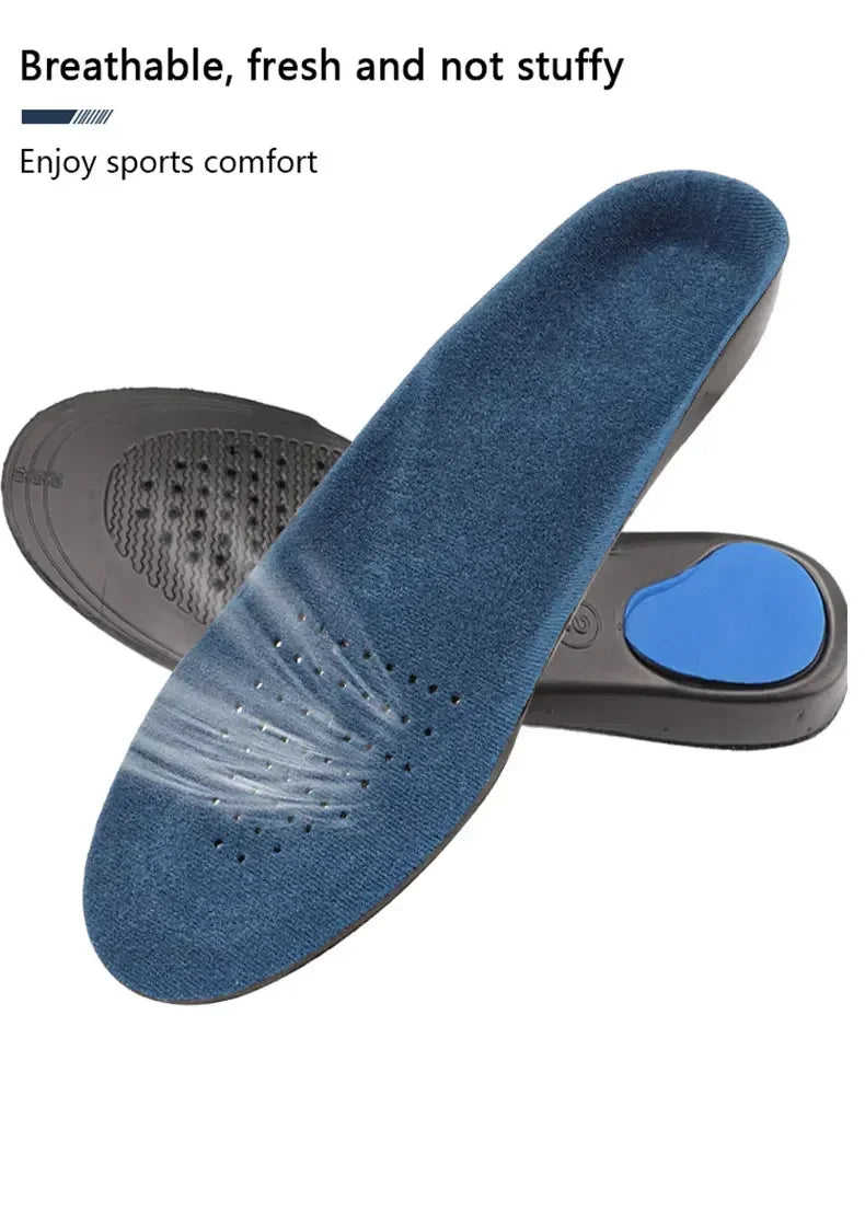 1Pair Sneakers Insoles Arch Support Orthopedic Shoes Insole for Feet Shock absorbing Shoe Pads Comfort Shoe Sole