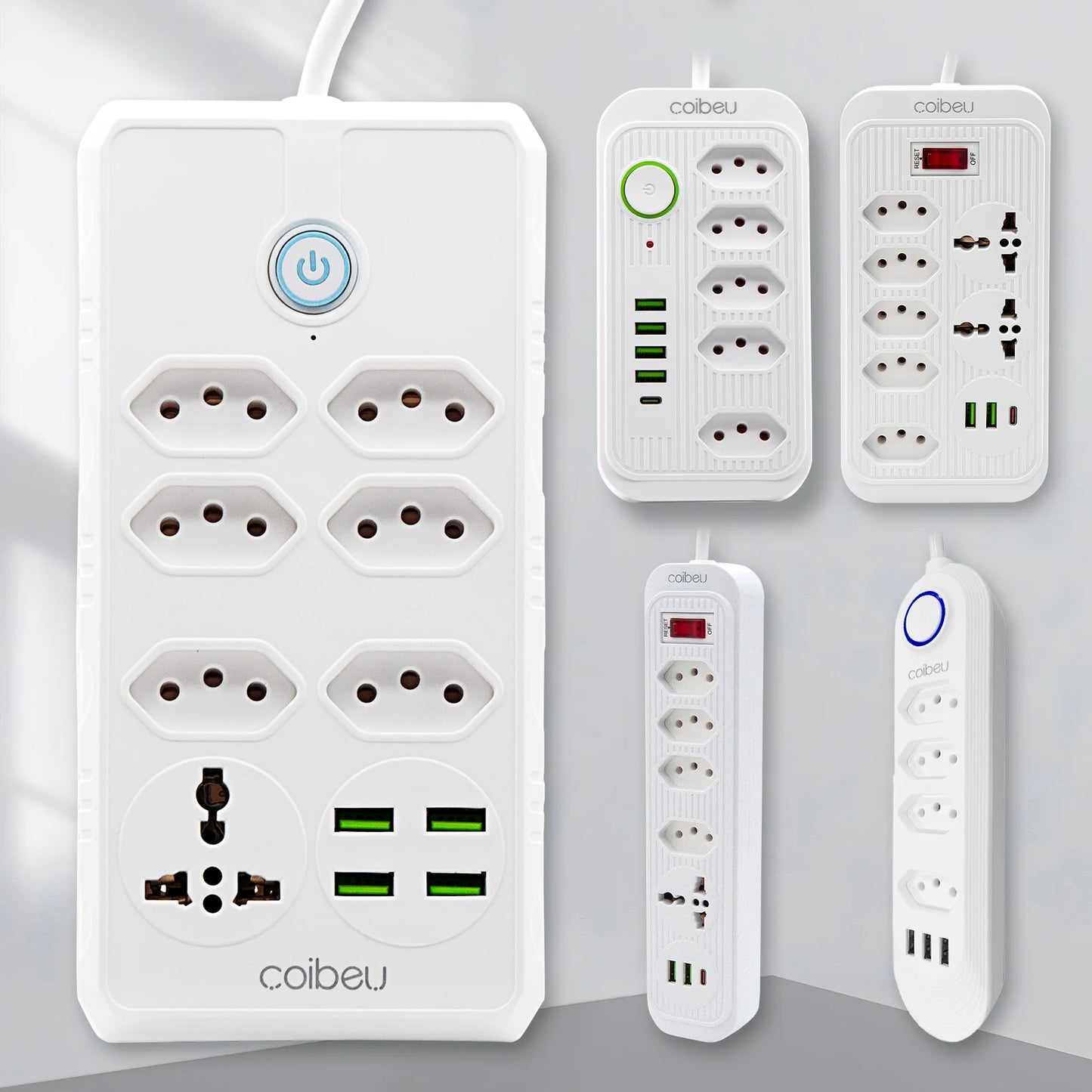 2M 110-220V USB Power Outlet Extension USB USB TYPE-C Electric Socket Extension Extension Extension Extension Extension Extension Extension Extension For PC