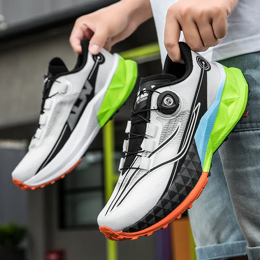 Steel-toed shoesMen's Running Shoes Fashionable Casual Large Size Summer Breathable Mesh Surface Wear Resistant Lightweight Spor - Belvar