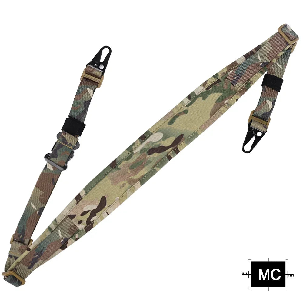 SINAIRSOFT Hunting Rifle Tactical Sling Removable 2 Point Padded Combat Modular Shooting Equipment Strap Airsoft Accessories