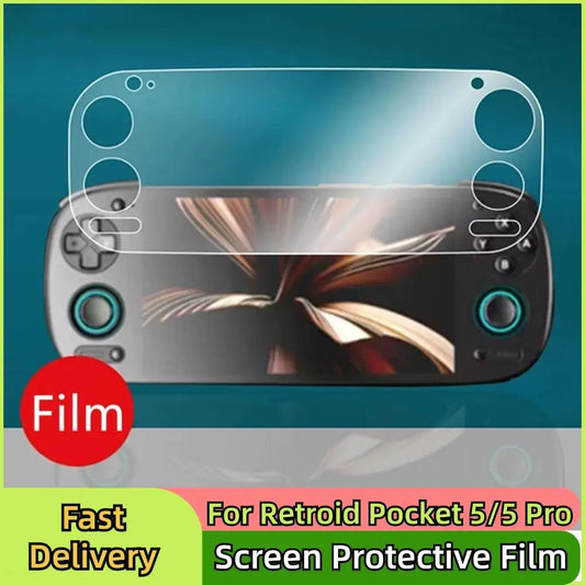 Screen Protector For Retroid Pocket 5/5 Pro Matte Transparent Ultra HD Anti-Scratch Anti-fingerprint Screen Film Protector