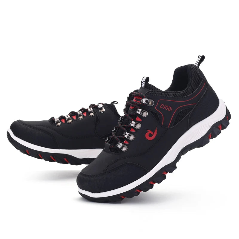 Men Shoes Leather Casual Shoes For Men Sneakers Spring Autumn Winter Shoes For Male Tennis Lightweight Walking Shoes - Belvar