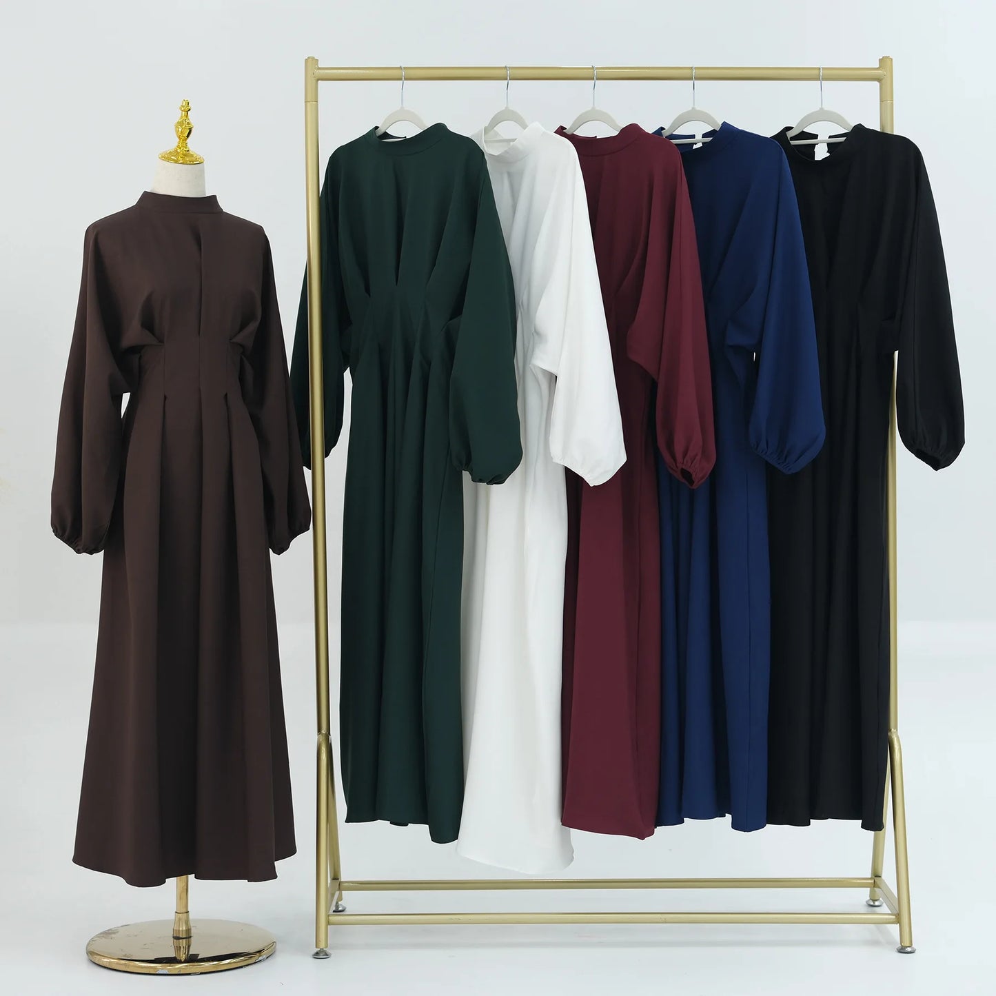 Ramadan Eid Abaya Dubai Turkey Islam Muslim Modest Dress Kaftan Prayer Clothes for Women Kebaya Robe Arabe Femme Musulmane Gown