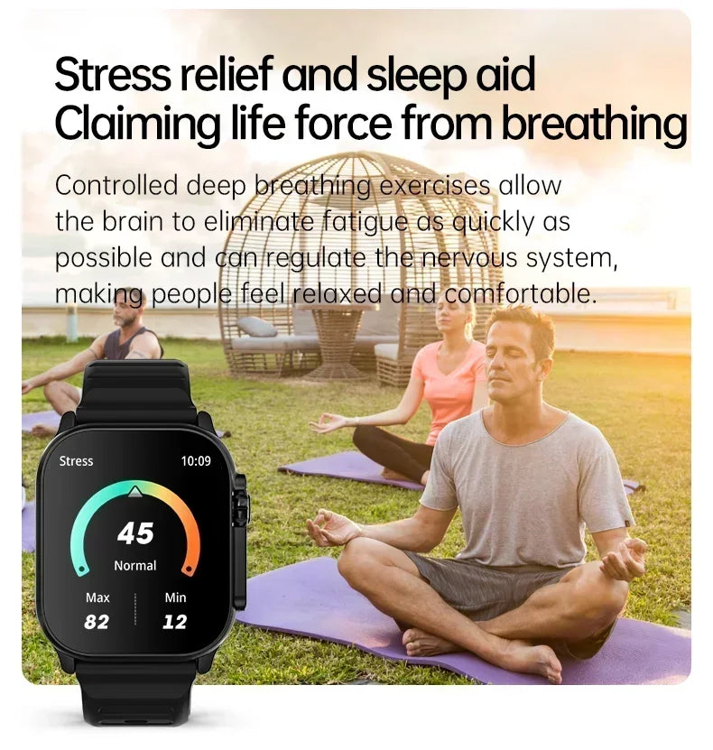 2025 Newest IWO Ultra 9 Gen 2 Smart Watch Men 49mm 2.2 inch HD Screen GPS NFC Waterproof Smartwatch Sports Fitness Watch PK HW8