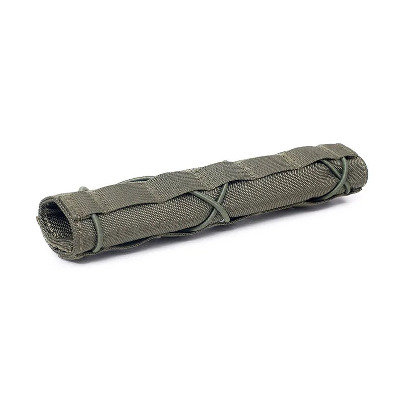 1000D Tactical Airsoft Suppressor Cover Sniper Airsoft Silencer Protector Cover Case Camouflage for Hunting Shooting