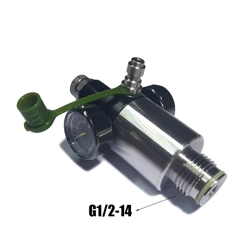 Soft Painting Air HPA Adjustable Explosion Proof Regulator, Constant Pressure Valve, HP Ball, New, 0-3000psi Output, G1/2